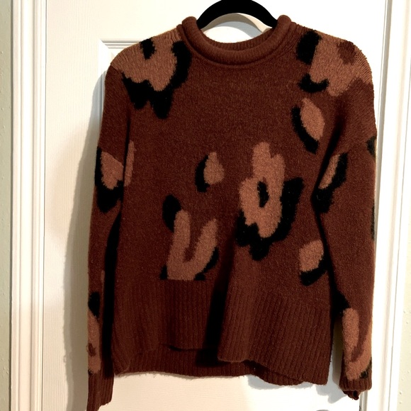 Madewell Sweaters - Madewell Burnt Orange Oversized Sweater